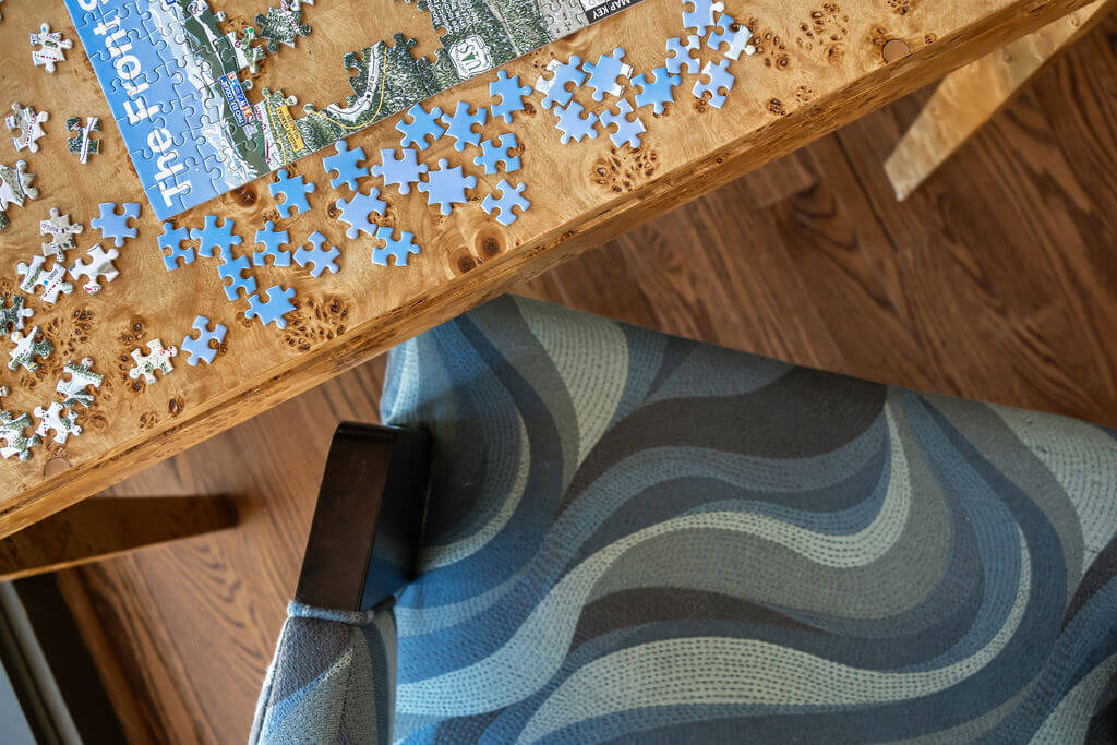 sweet southern home mid mod puzzle table and chair