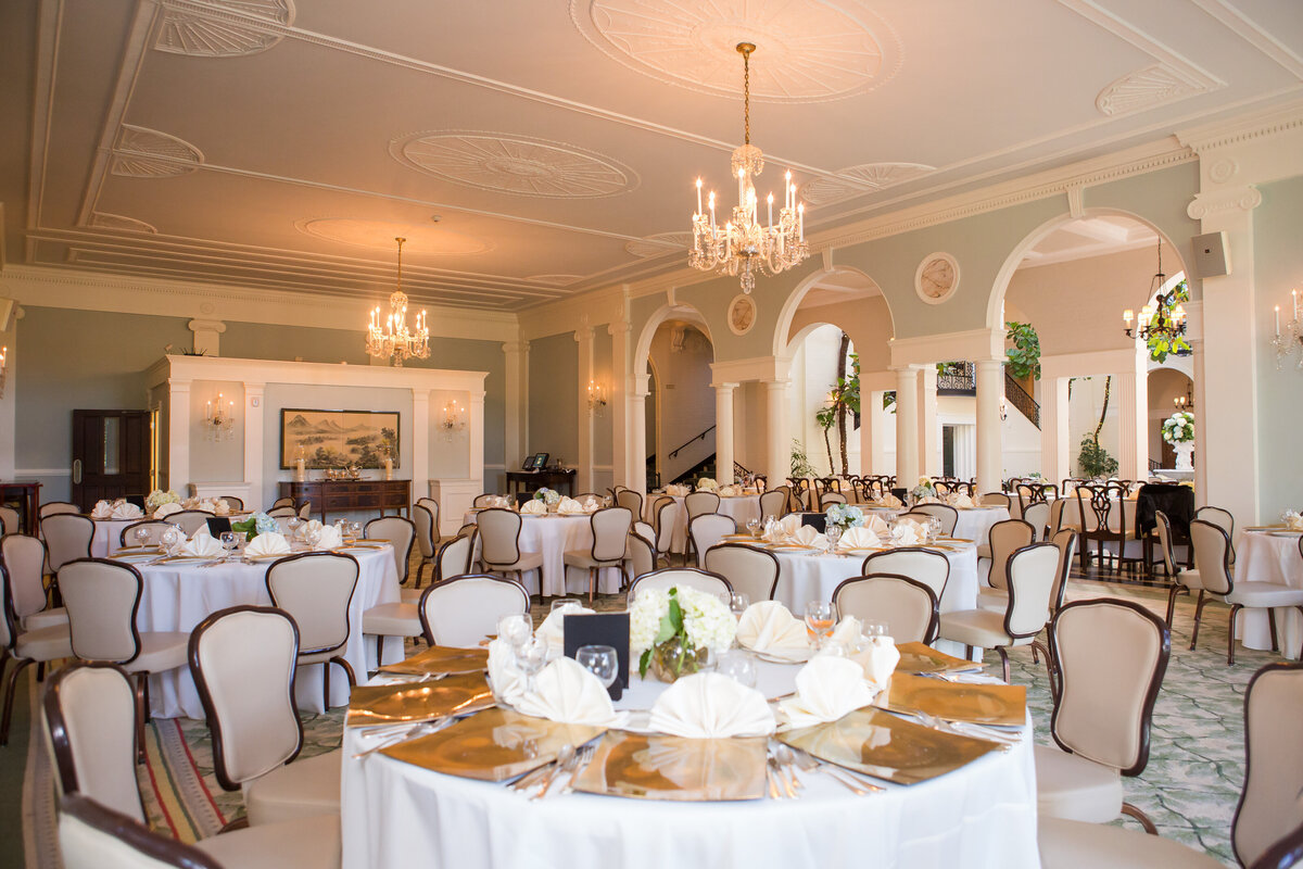 formal dining room for weddings