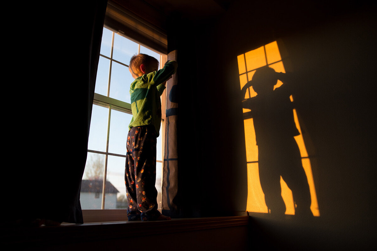 shadows on the wall