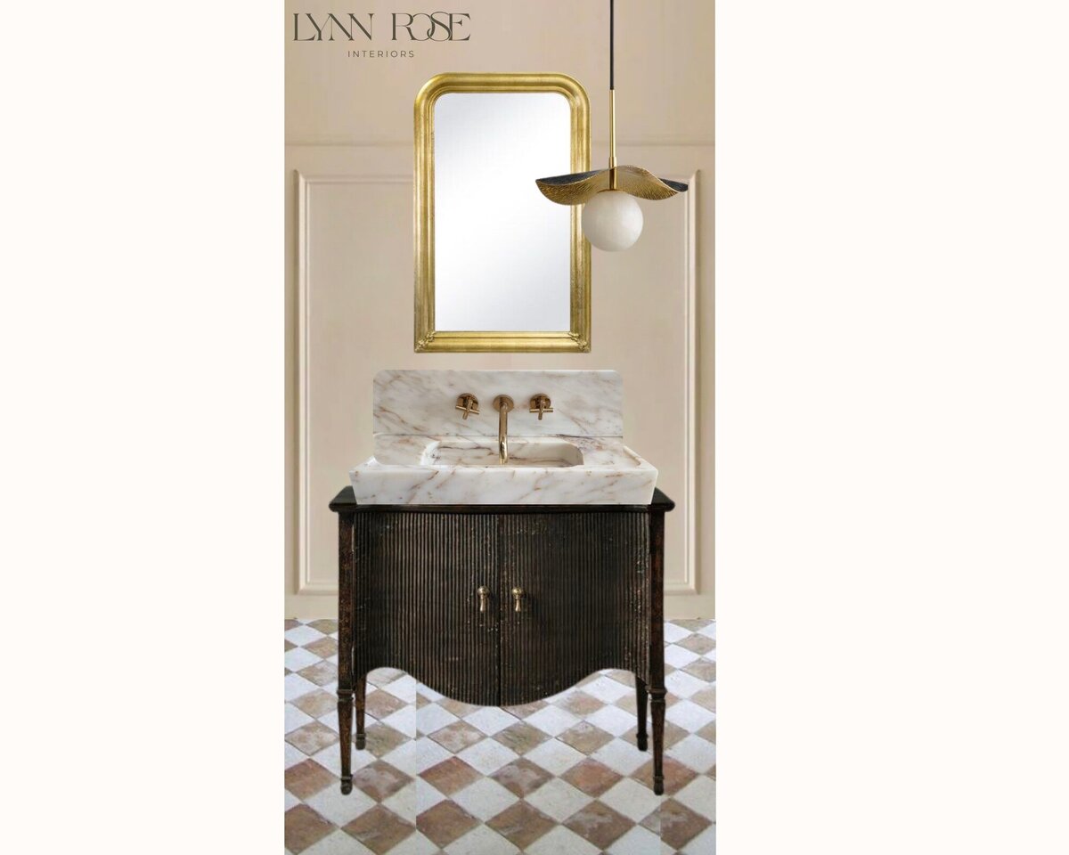 powder room design