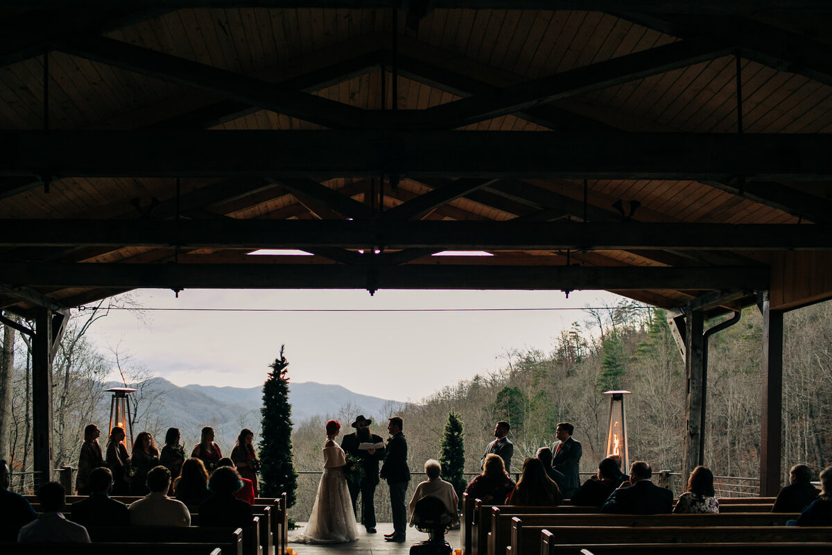 mountain view wedding