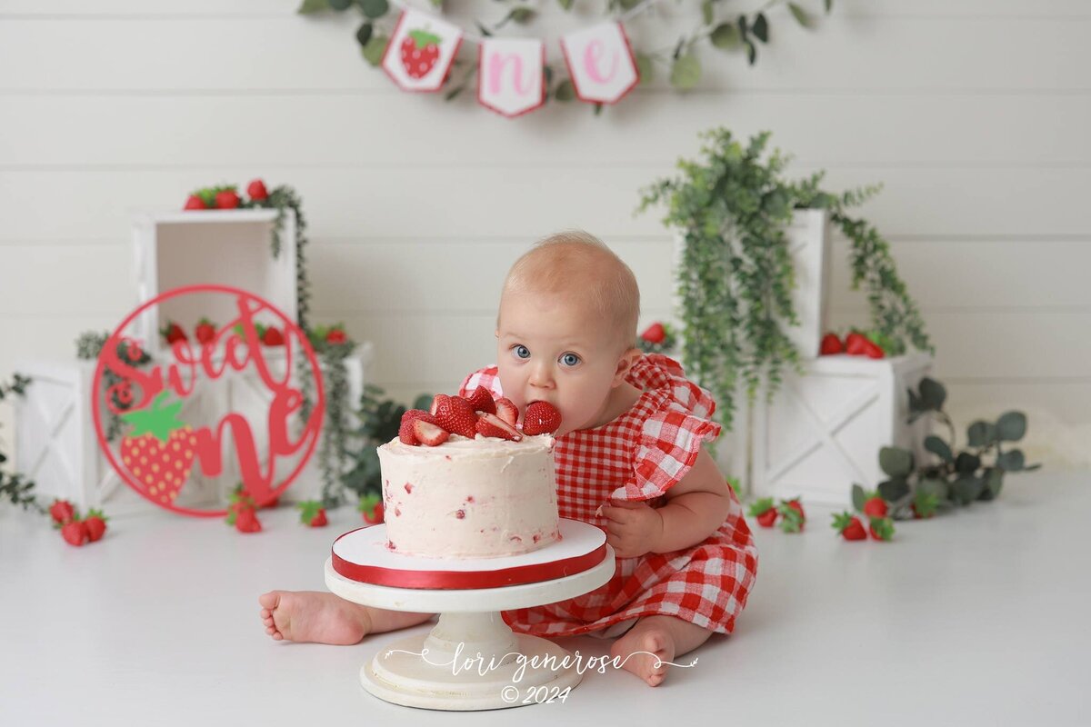 lehigh-valley-photographer-lori-generose-lg-photography-first-birthday-cake-smash-girl-mount-pocono-pa