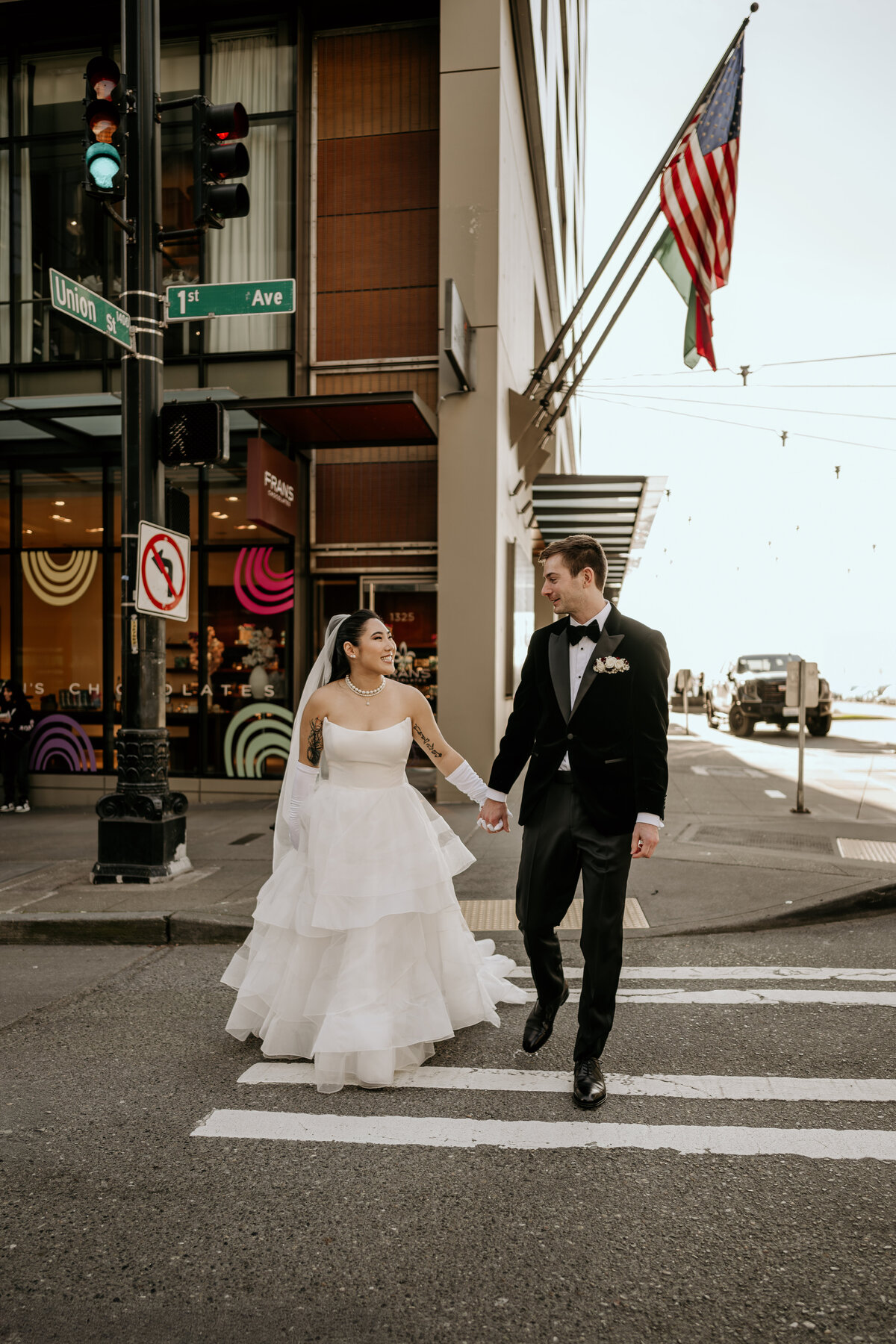 Downtown Seattle Wedding