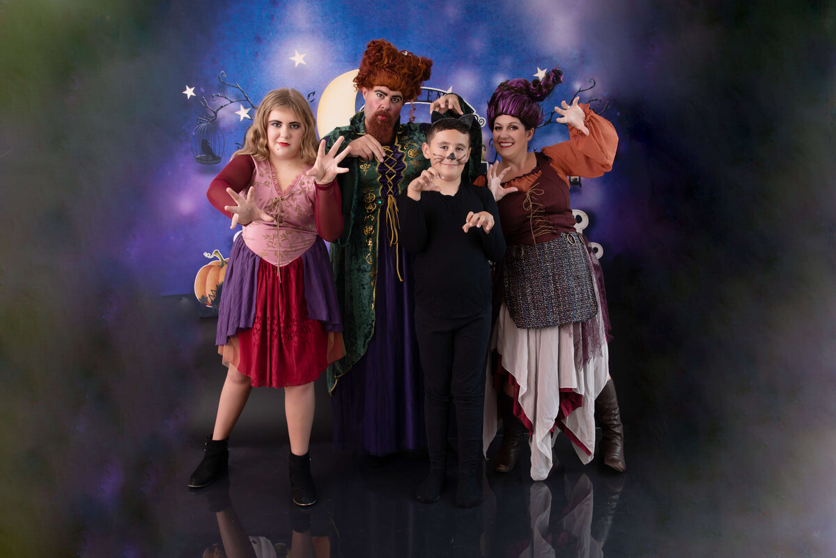 Gibson Family Halloween Hocus Pocus