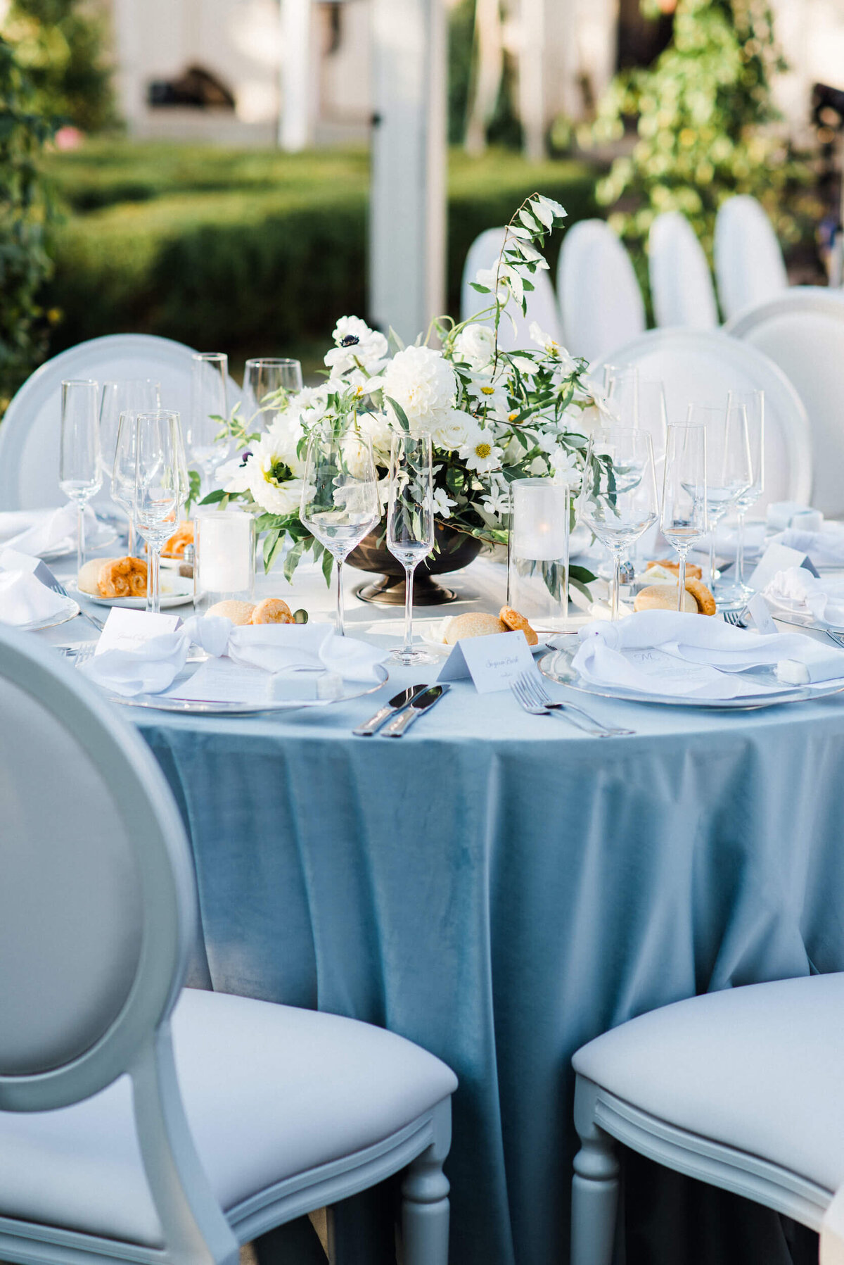 Fresh White & Grey Summer Wedding_13