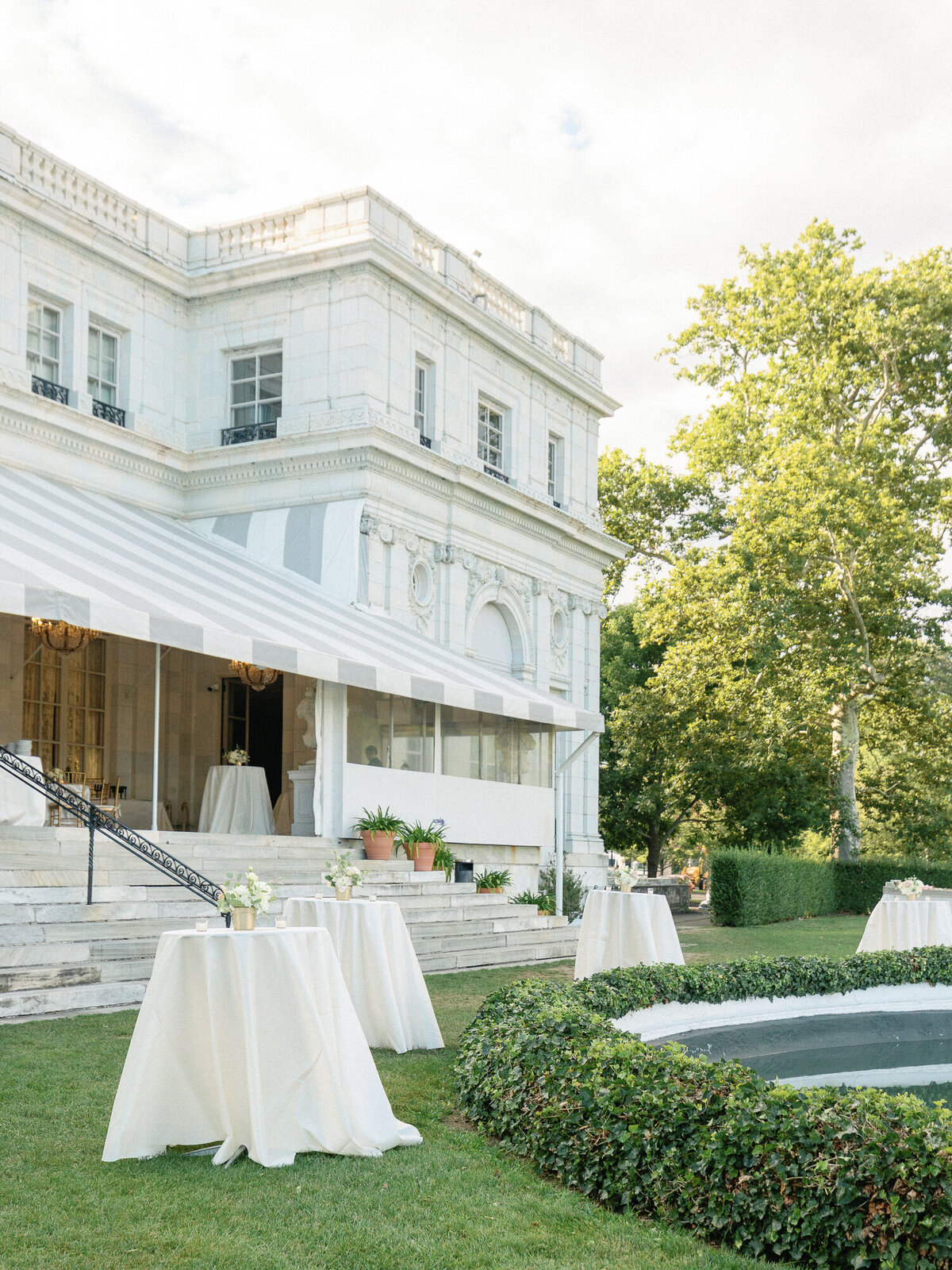 Rosecliff Mansion Newport RI Wedding Photos-Halie Child Photography-188