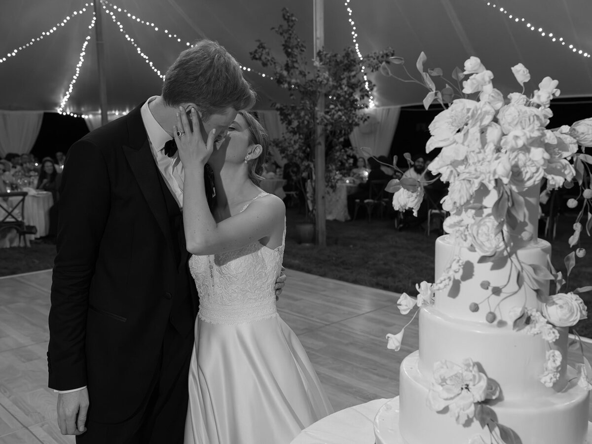 Annalise & Jonathan Tented Private Residence Connecticut Wedding-68