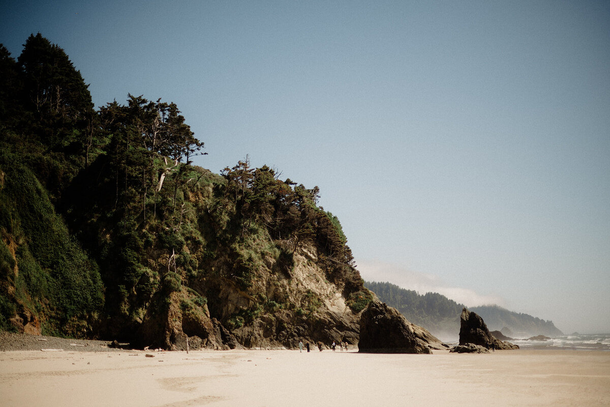 154 Cannon Beach Elopement Photographer_Wedding at Cannon Beach_Hug Point Elopement_Erica & Nate-1100_websize