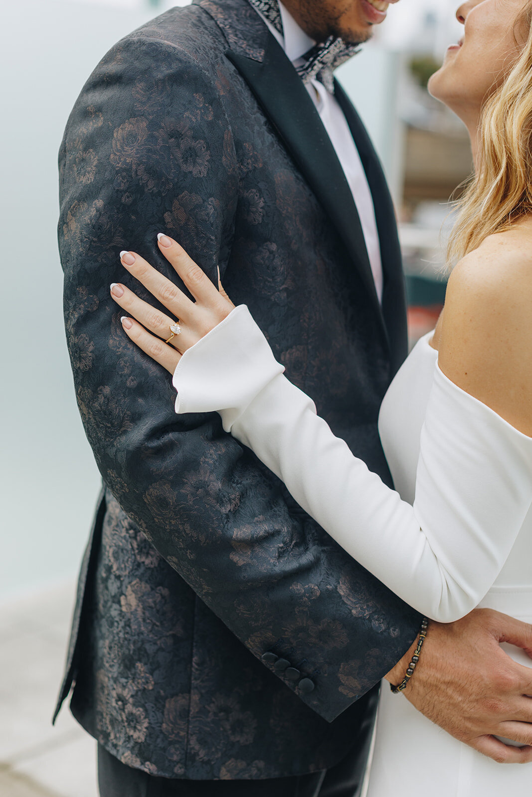 detail shot of bride's ring