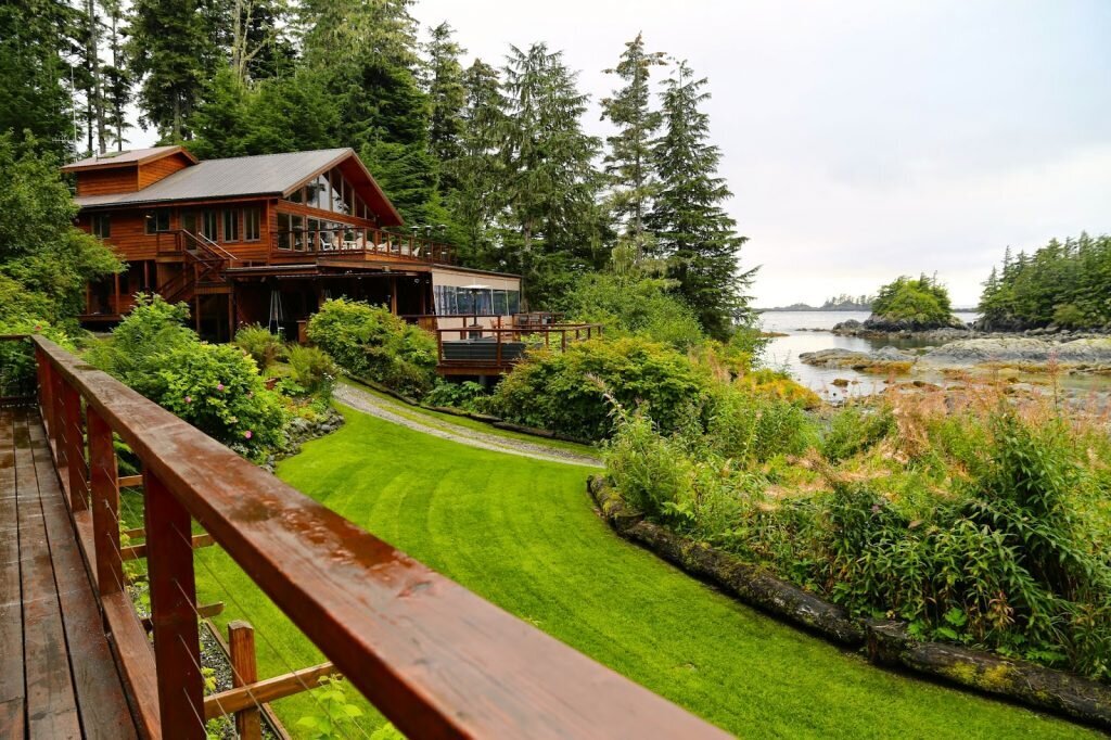 Cabin over looking the greenery