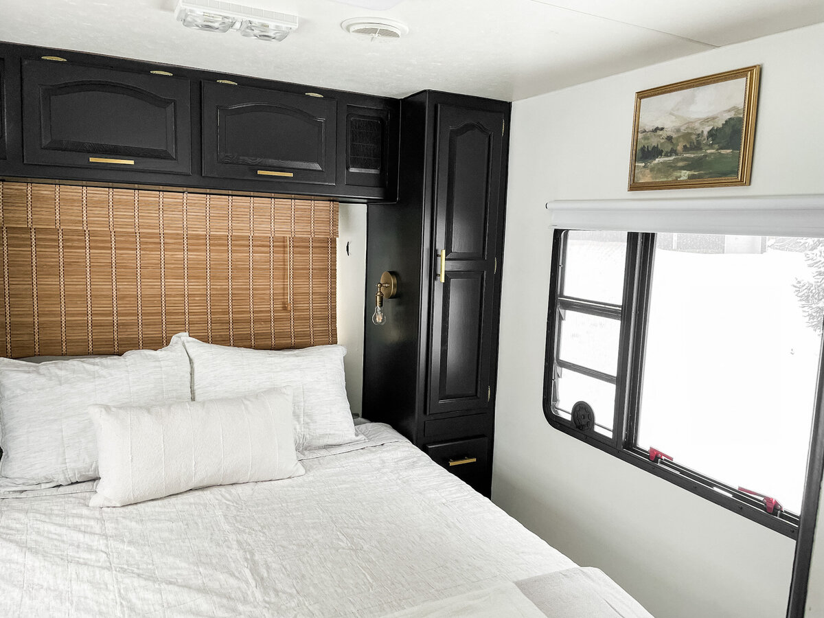 RV master bedroom renovation