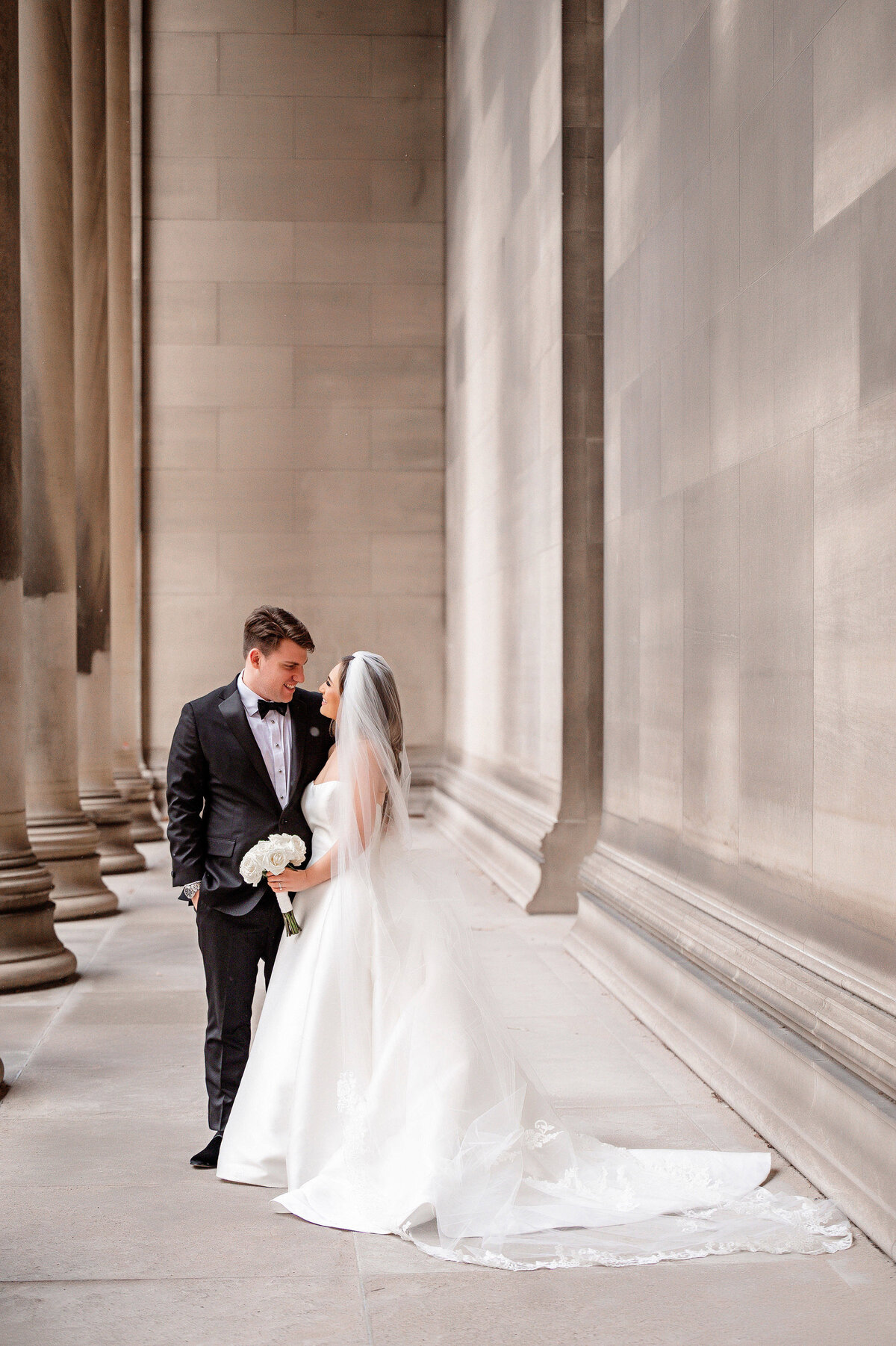 mellon institute columns wedding photos pittsburgh