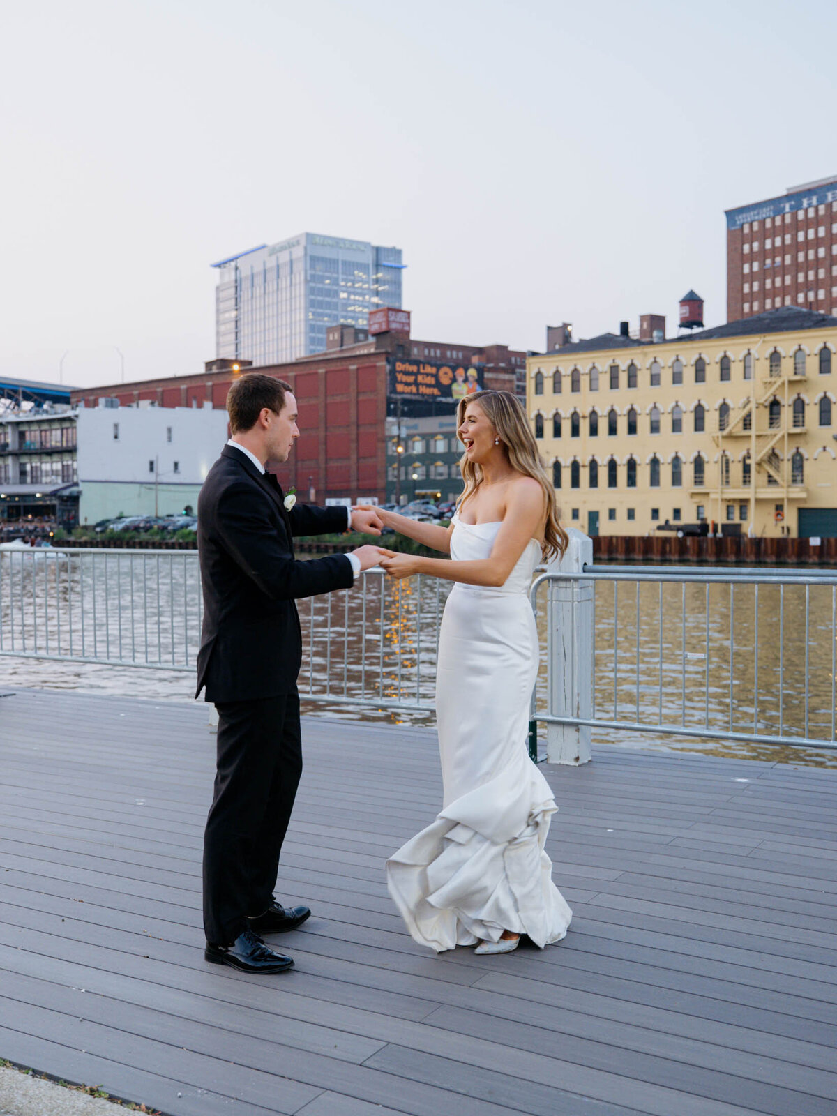 Windows on the River wedding in Cleveland