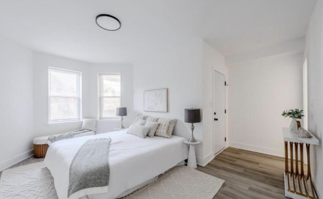 Kelly DeTommaso Vacant Home Staging Germantown PA Primary Bedroom 4