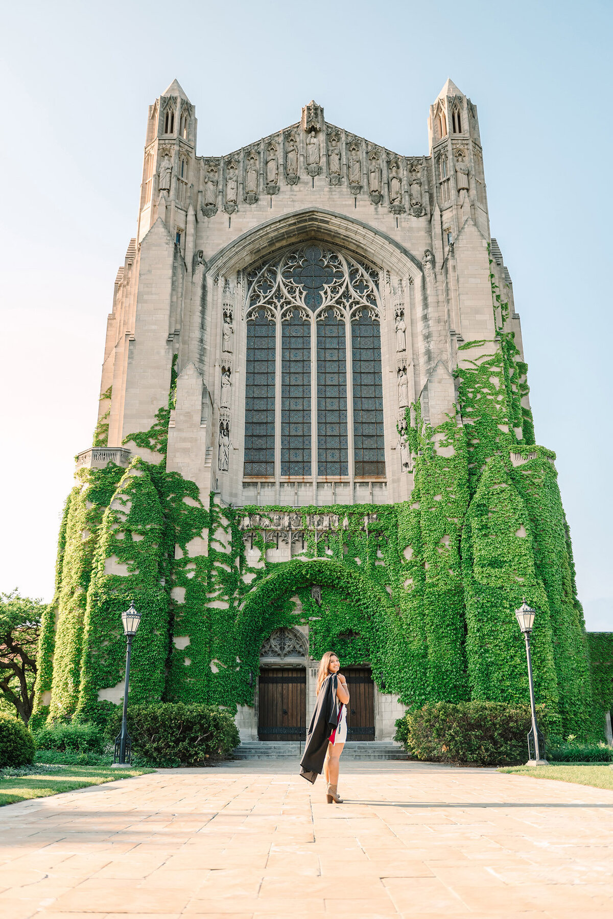 University of Chicago graduation photos at Rockefeller Chapel