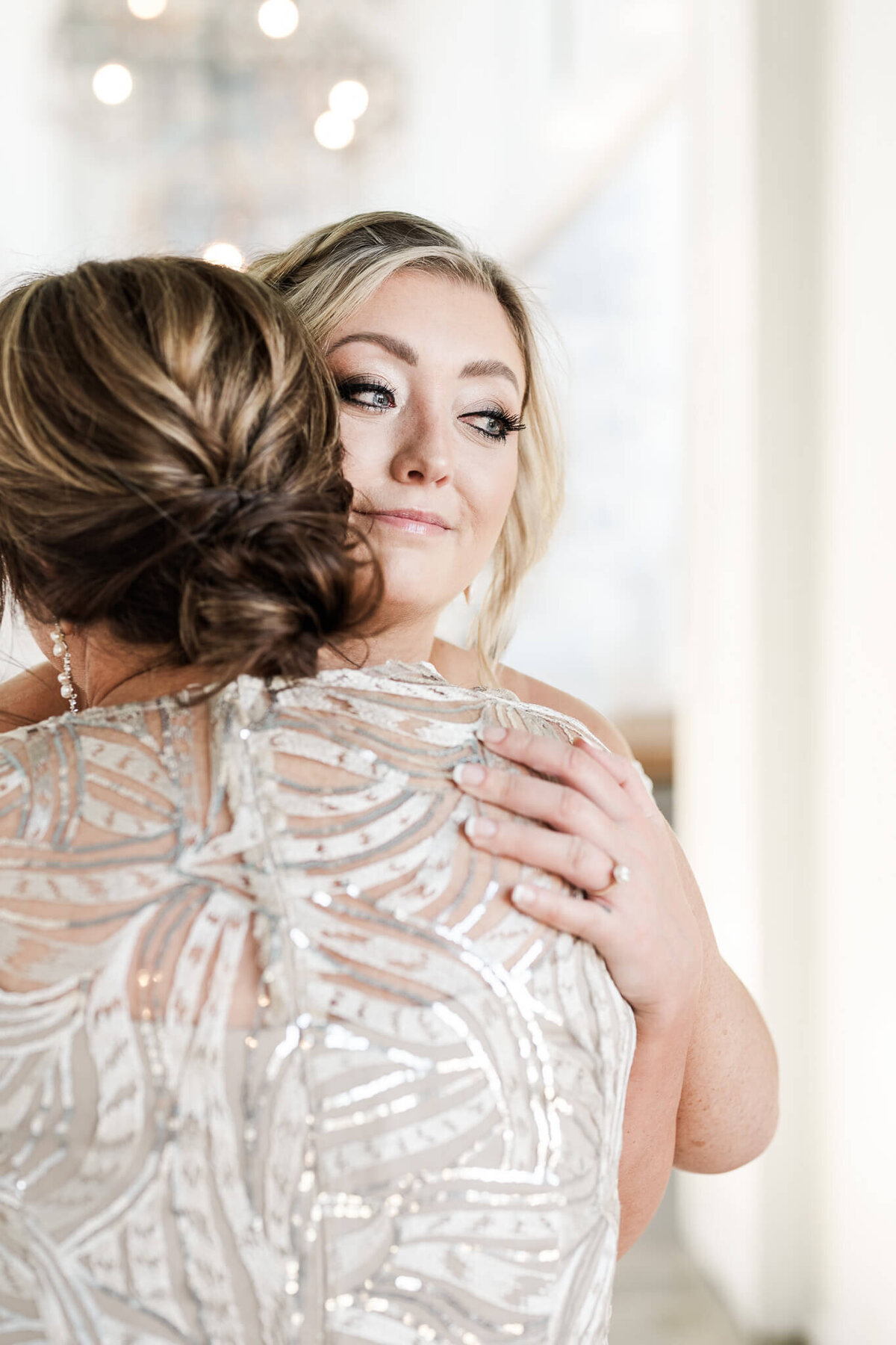 The-Gulf-Florida-Wedding-Photos-Video-Film-Megan-Chase-Bride-Mom-Reveal-Emotional-Hug