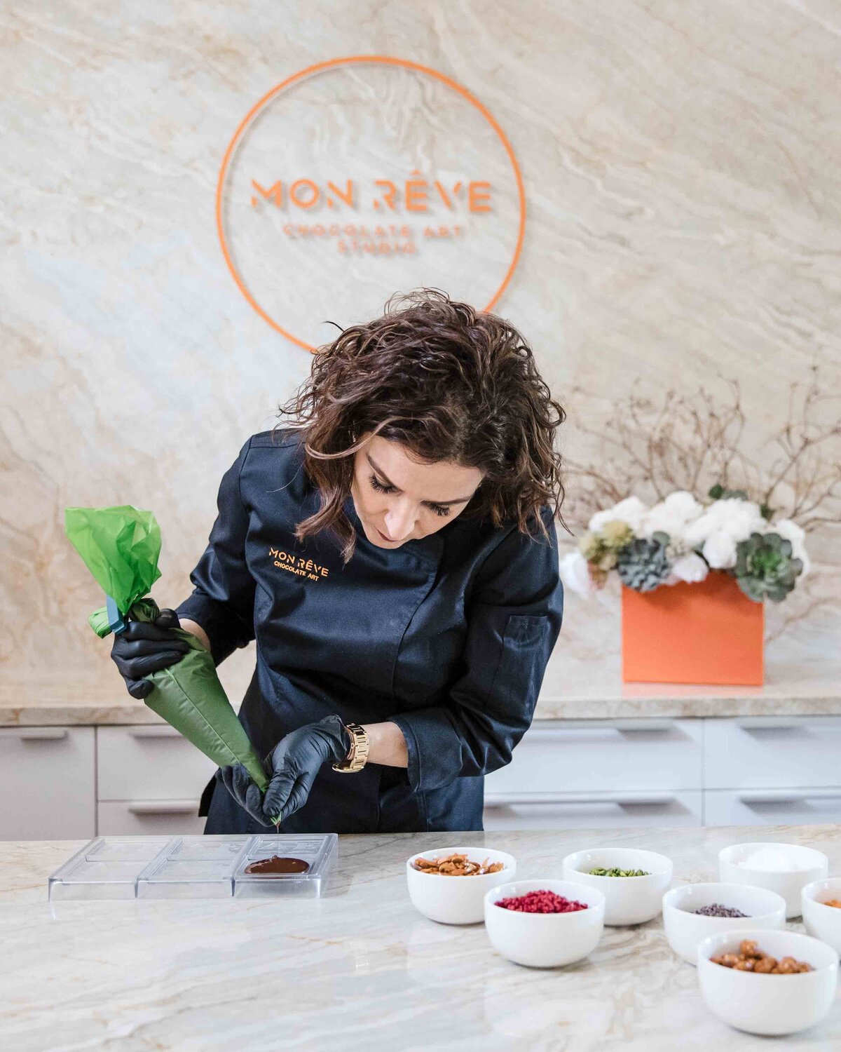 mill-valley-patisserie-chef-decorates-chocolate