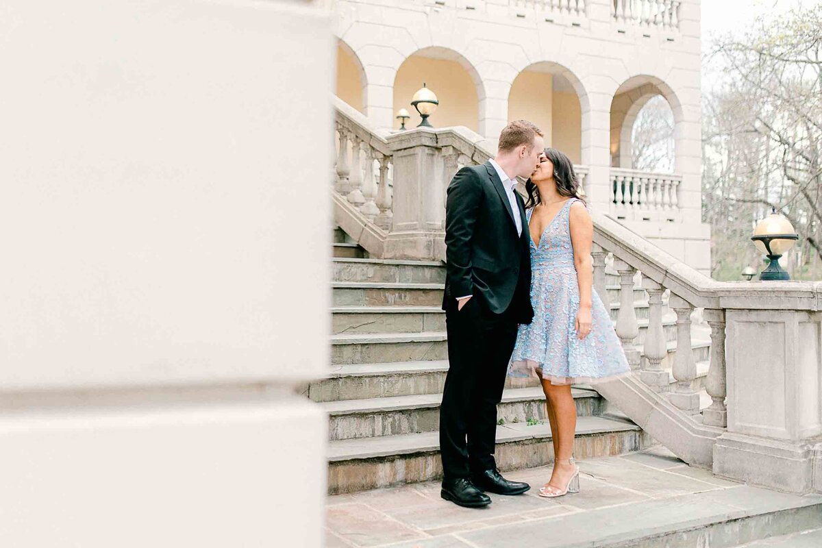 -Airlie Center in Warrenton, VA Engagement Session Stairs Photography-51