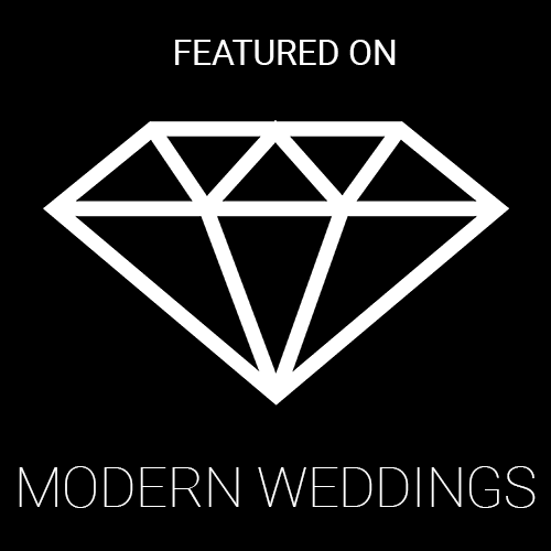 modern weddings badge