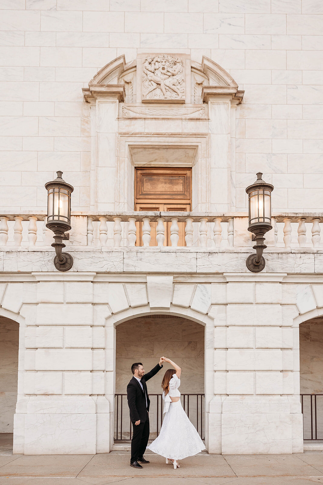 DIA Detroit Institute of Arts Engagement Session Detroit Michigan K. E. Rogers Photography-101
