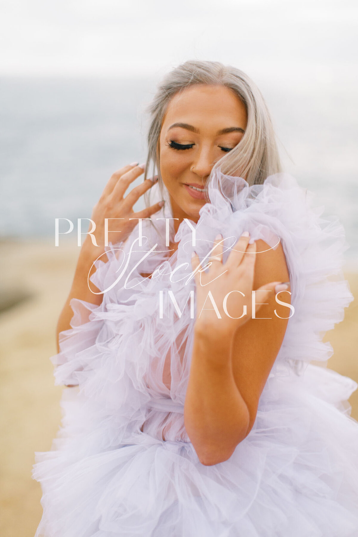 Pretty Stock Images - Lavender Cliffside Bridal Editorial-052