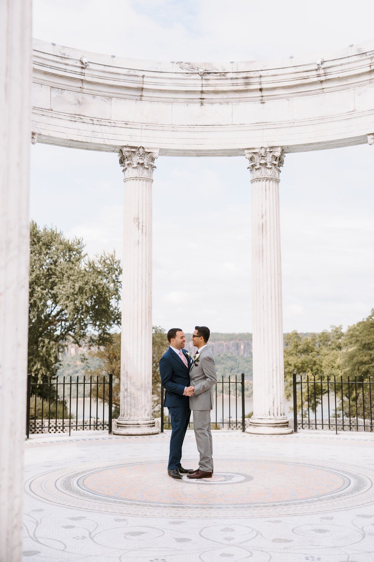 Mehul & Stefan - Rezdora NYC Untermyer Gardens - Intimate Wedding Previews 029