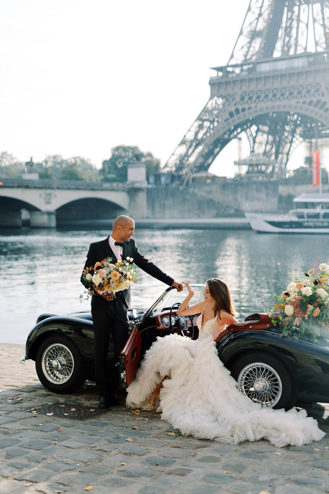 Modern Film Wedding Photography in Paris France 60