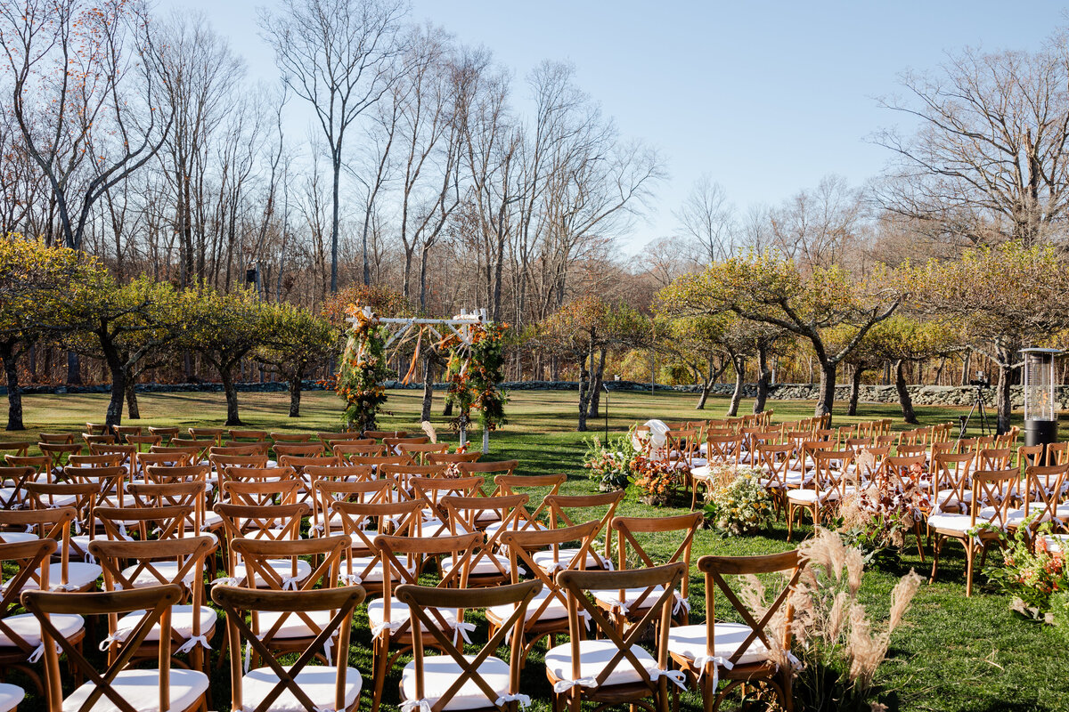 Photograph of Smith Farm Garden's Wedding Ceremony location.