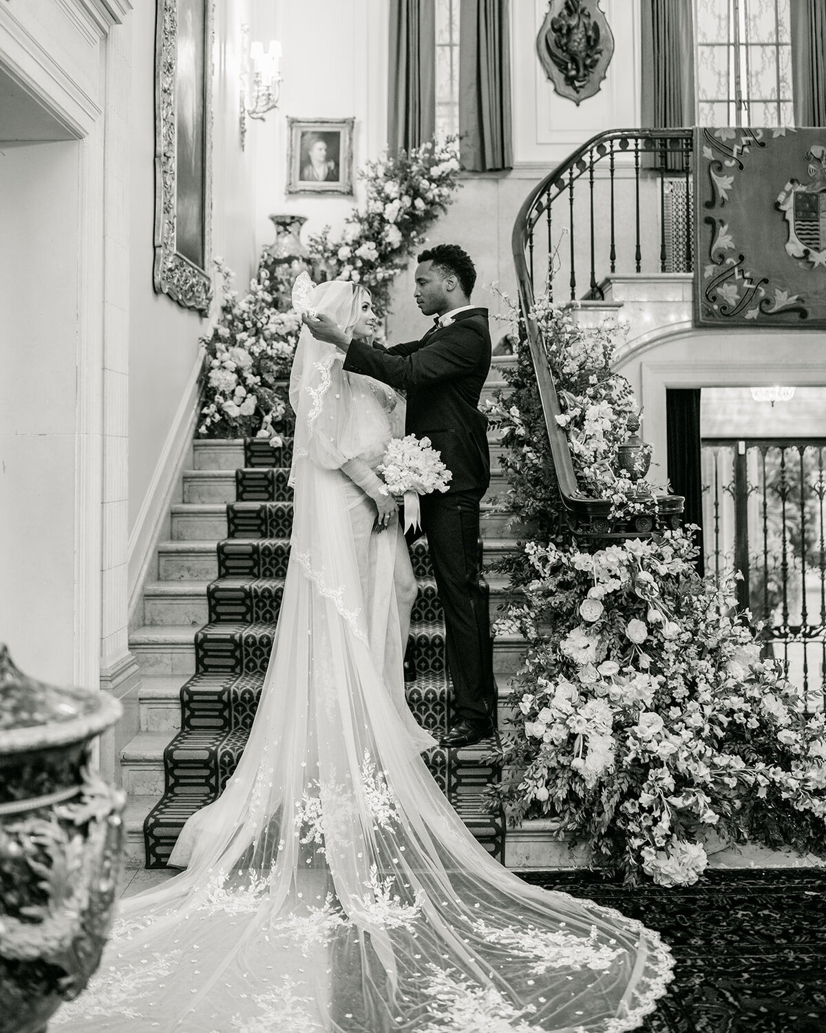 Kessler Armstrong Mansion in Charlotte, NC - Wedding Photographer Brandie Baird - 4
