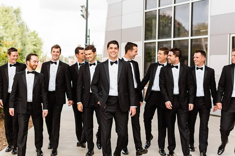 Classic Wedding at City Church of Evansville with Reception at ECC122
