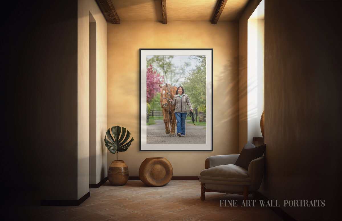 114 - pg 226 -227 - Spread - Wall Portrait