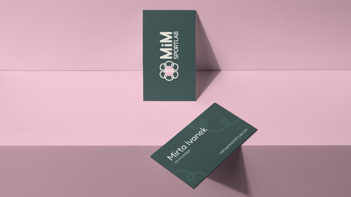 Business card mockup