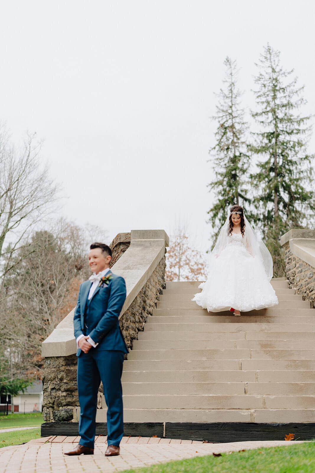 Wedding first look