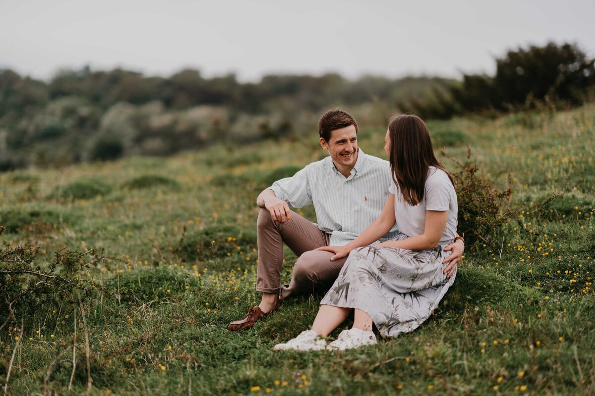 Old winchester hill engagement shoot-2