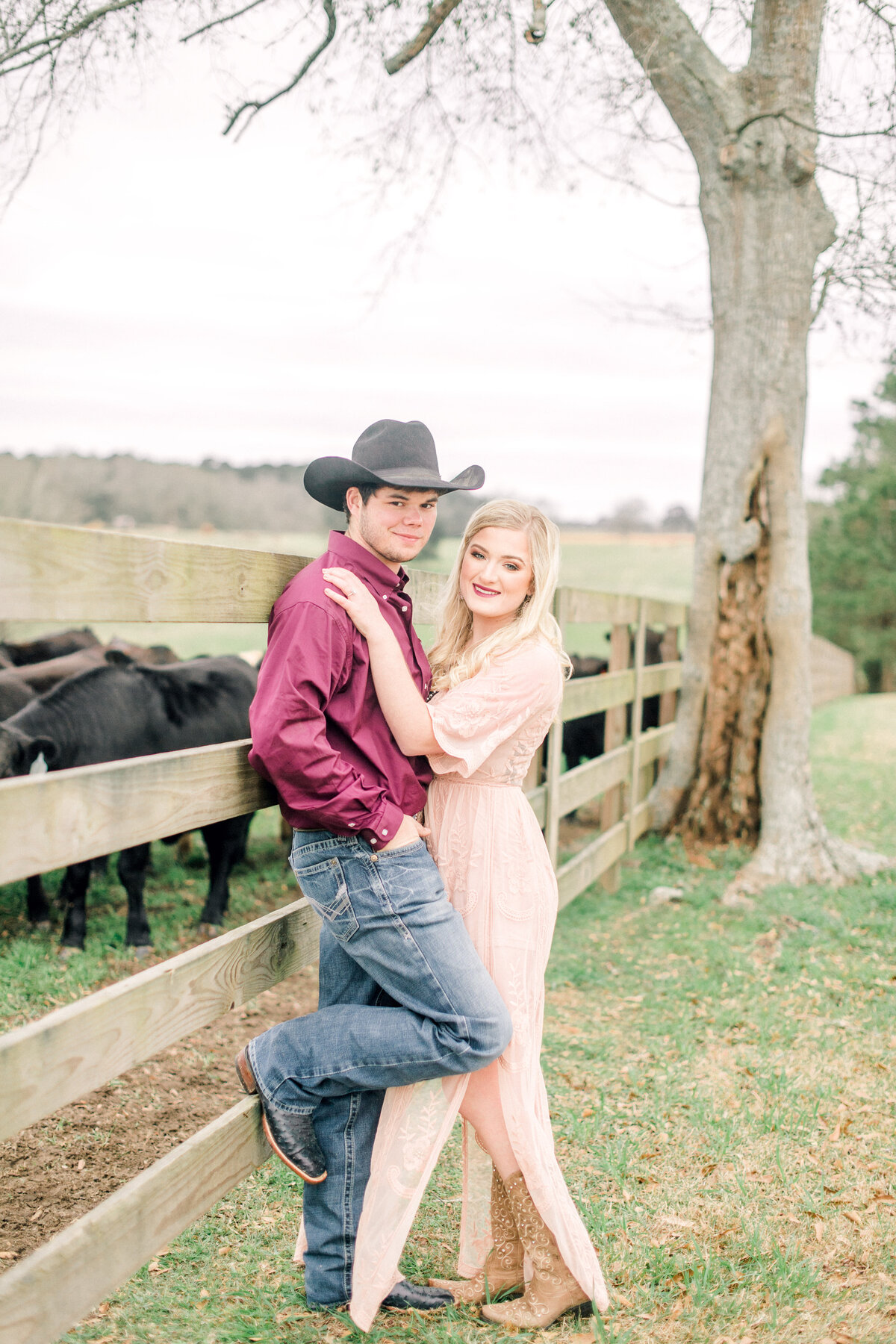 The White Magnolia Engagement Session-15