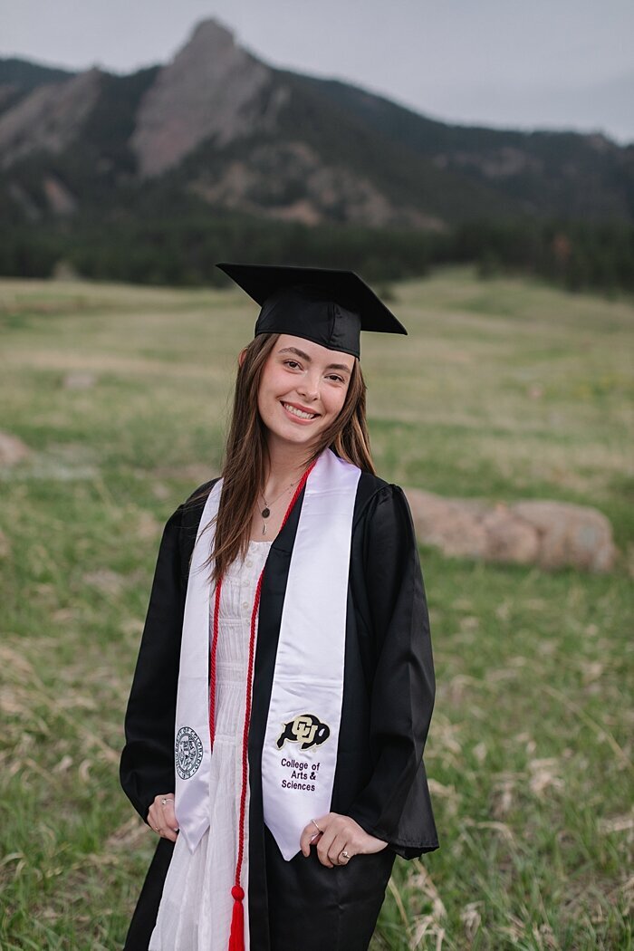 Chautauqua Park Flatirons Senior Photo CU Graduation_0003