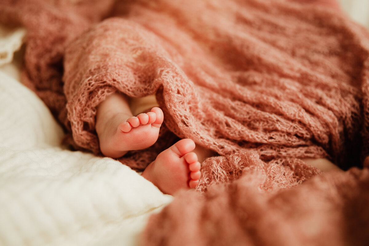 newborn baby toe in syracuse newborn  photography