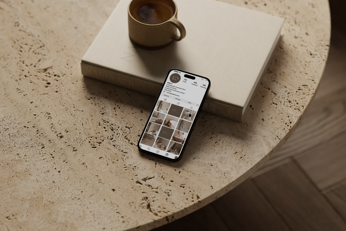 demi o mockup