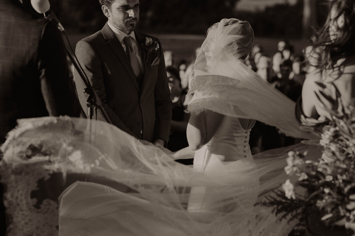 Bella Cosa wedding photography ceremony