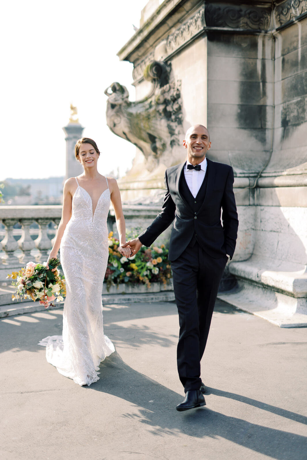 Modern Film Wedding Photography in Paris France 112