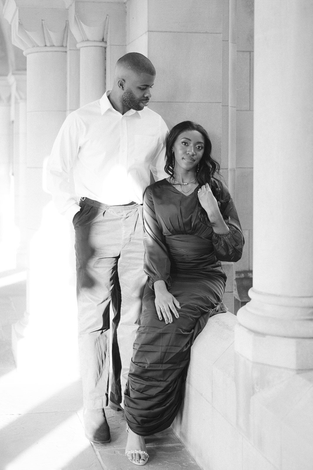 Engagement Session at the National Cathedral by Get Ready Photo-29