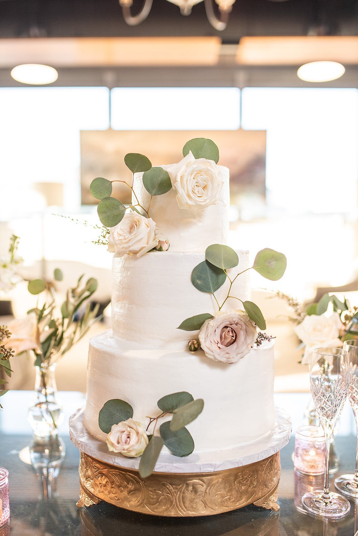 bride-groom-wedding-greenville-sc-avenue-pink-green-cake