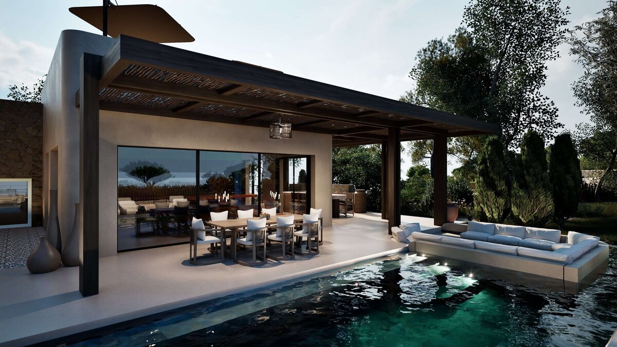 luxury villas to rent in ibiza town