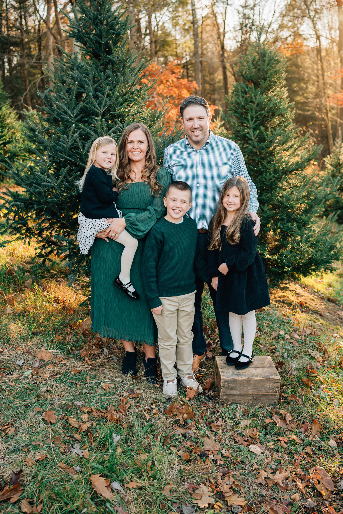 Christmas Tree Farm Mini Sessions | Connecticut Family Photographer-2
