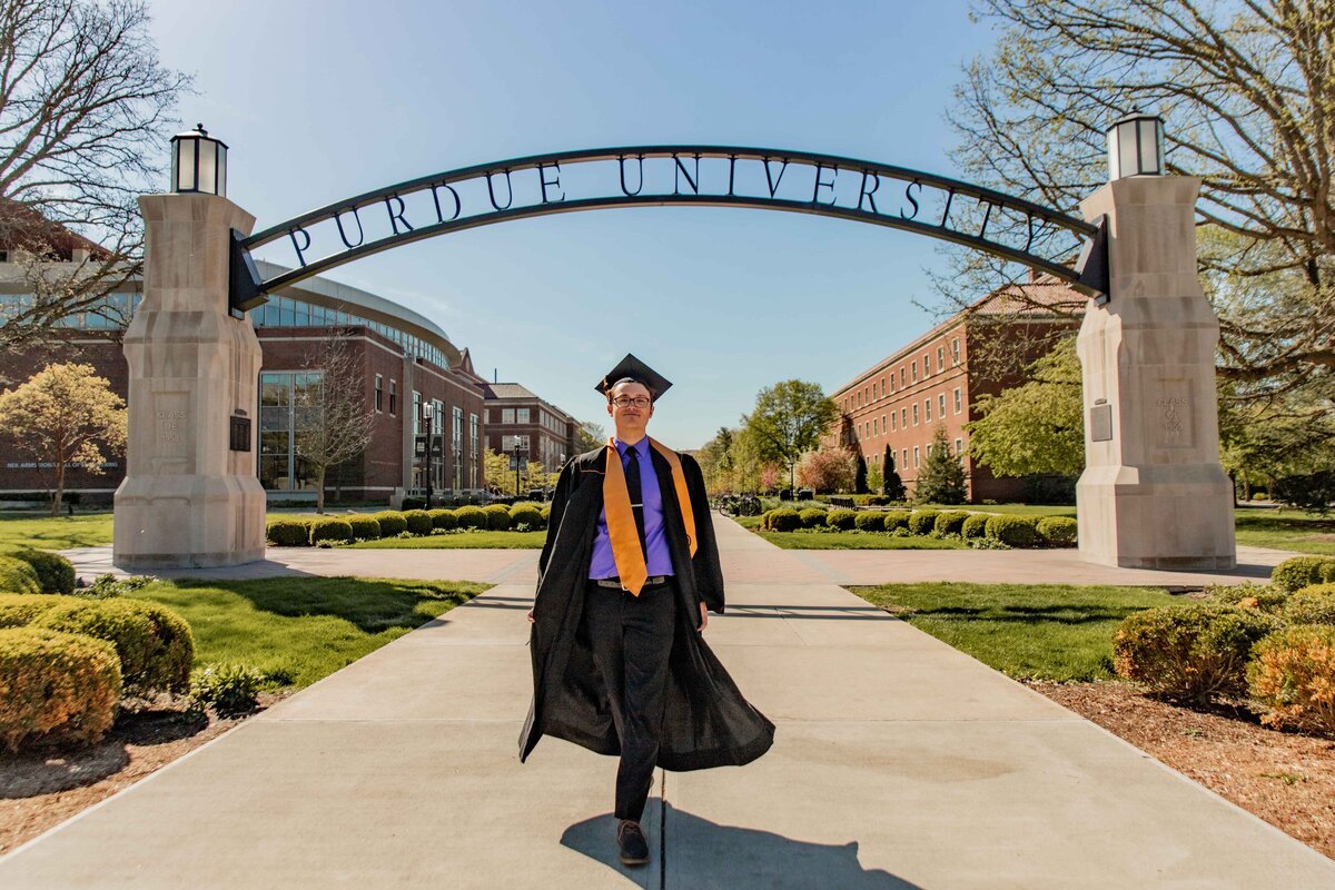 Purdue Graduation cap and gown college (38 of 38)