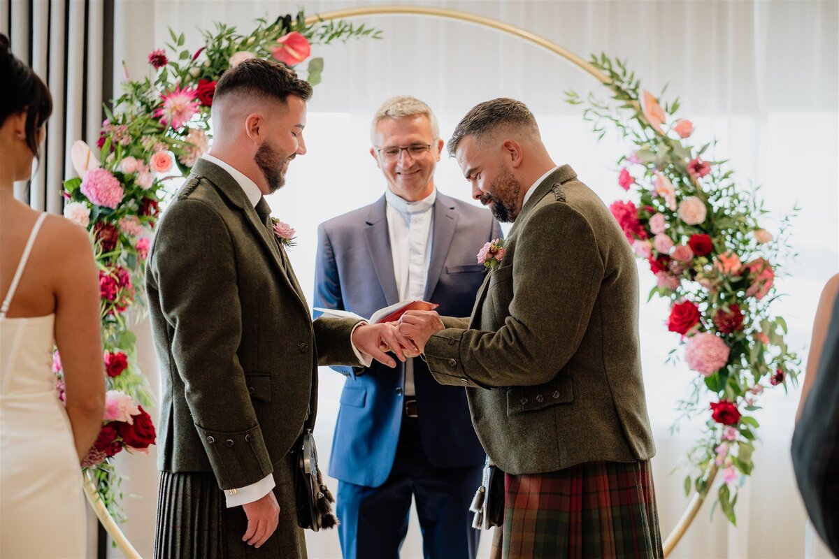 Aberdeen LGBTQ+ Wedding Photography by Aberdeen Wedding Photographer Scott Arlow - 19