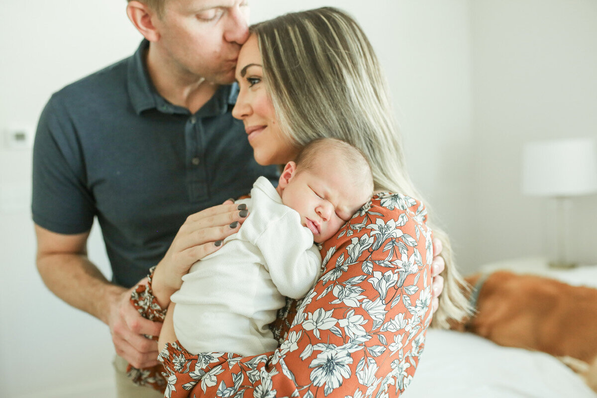 Charlotte In Home Newborn Photography | Deeana Kourtney 24