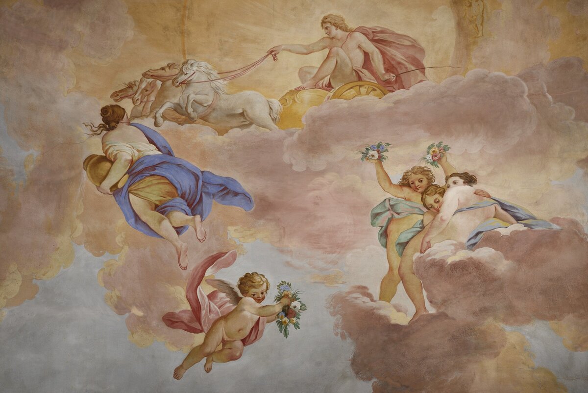 Waterstone - Wtb Hotels - Hotel Garibaldi Blu -Florence - Luxury Boutique Hotel - JS dettaglio affresco