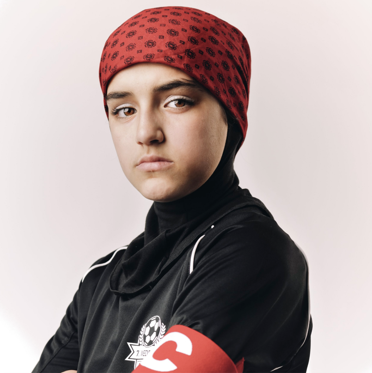 Warm and cold tones playing across a frame in a stylized film scene.