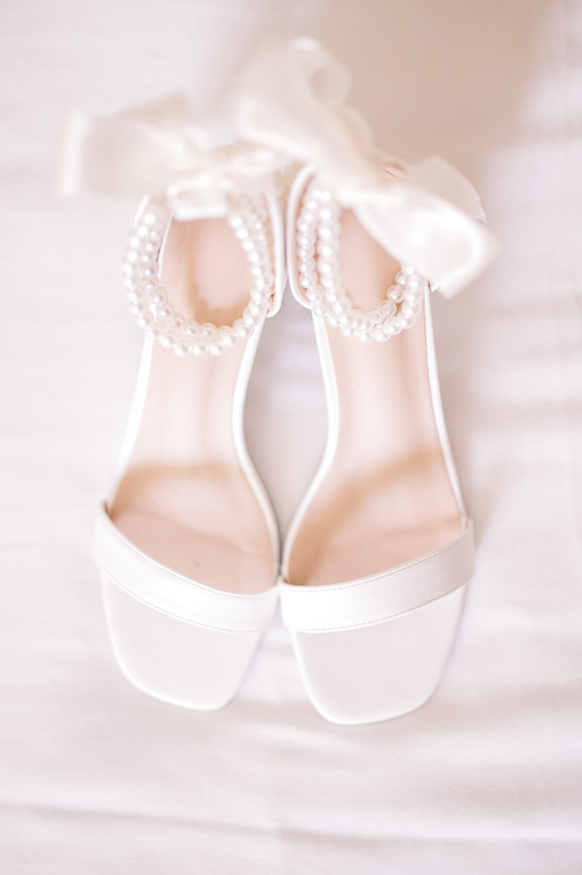 Detail photo of wedding shoes
